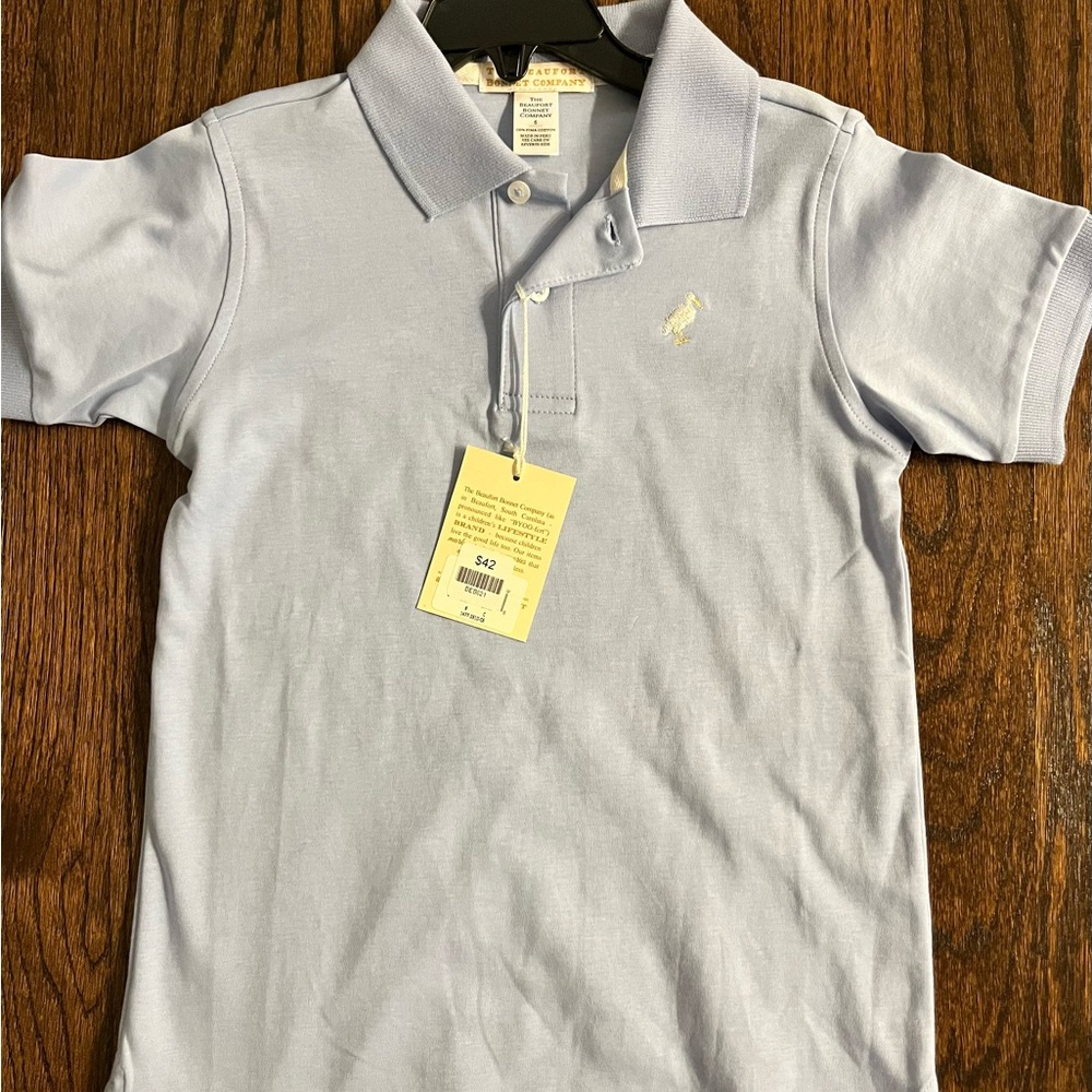 TBBC NWT size 6 short sleeve polo